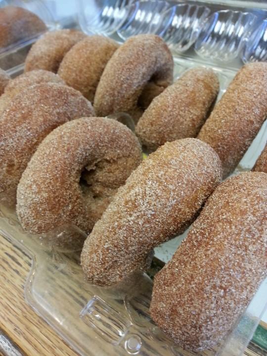 Pumpkin Frycakes - Sugared
