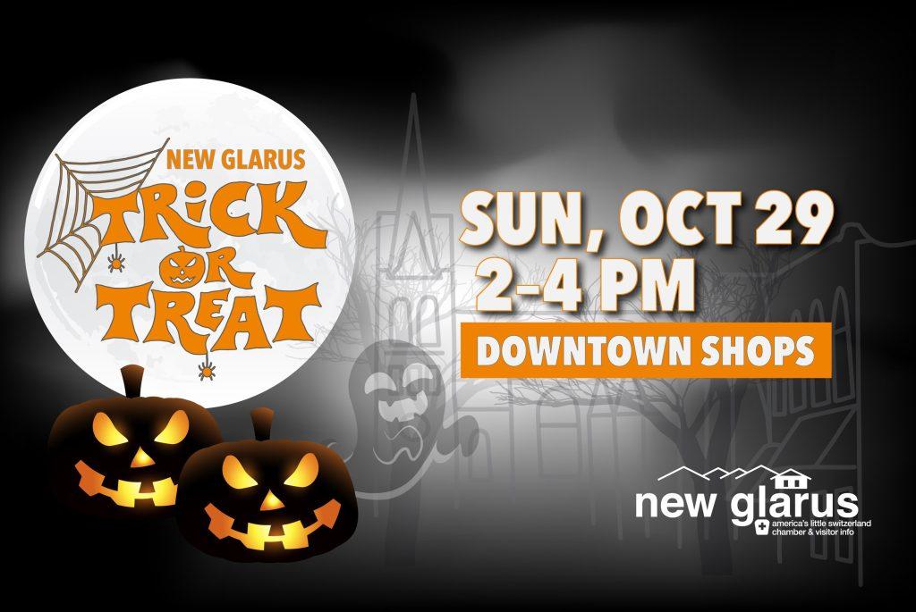 New Glarus Downtown Trick or Treat New Glarus Bakery